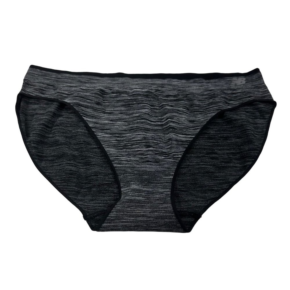 NB Women's Size XL Panty Bikini Striped Black New Without Tags